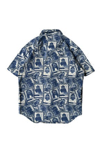 画像をギャラリービューアに読み込む, S/S PATTERN SHIRT / PATTERN [SIZE: M USED]
