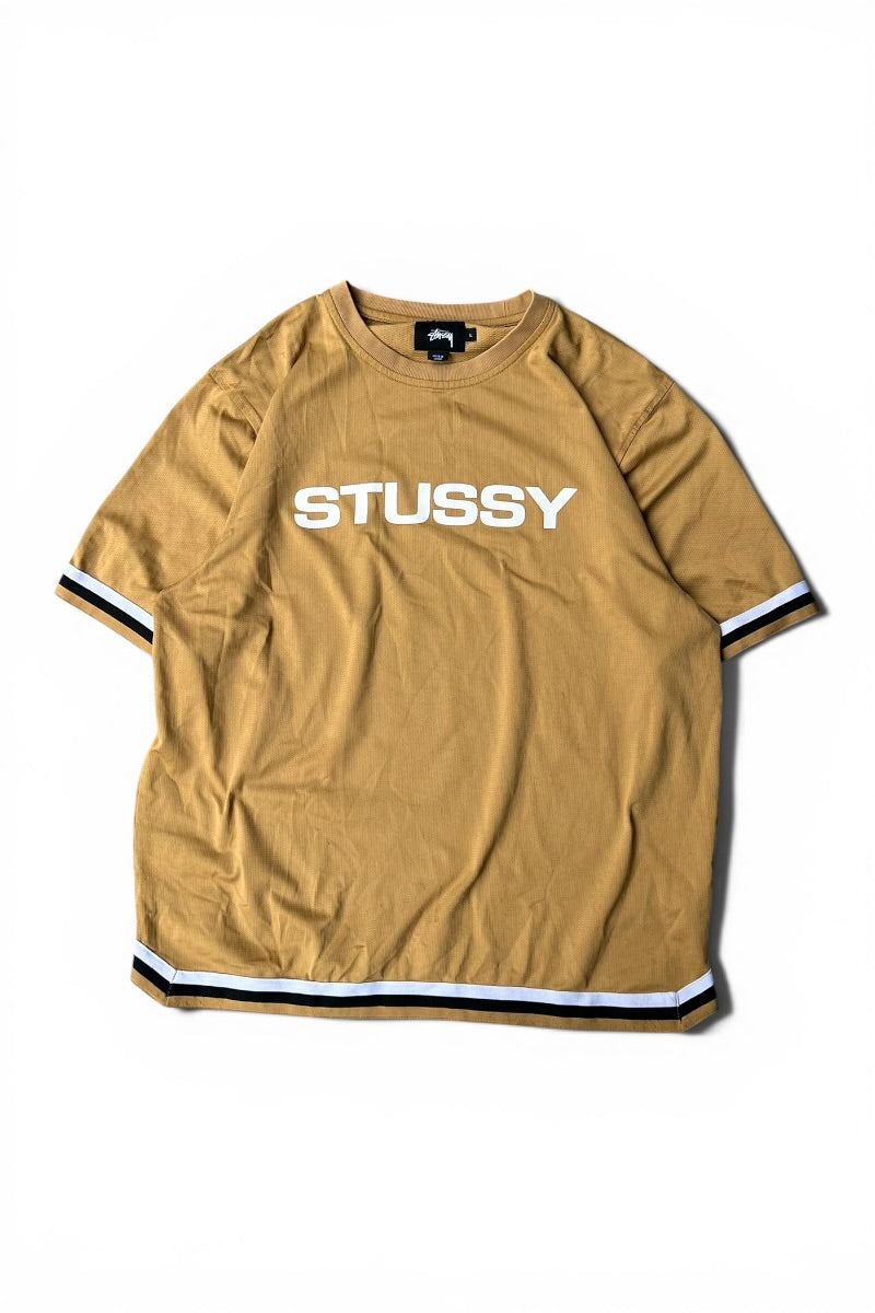 16SS GAME SHIRT / BEIGE [SIZE: L USED]