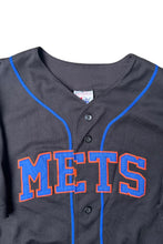 画像をギャラリービューアに読み込む, 90'S NY METS ORDONEZ BASEBALL GAME SHIRT / BLACK [SIZE: L USED]
