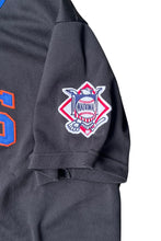 画像をギャラリービューアに読み込む, 90'S NY METS ORDONEZ BASEBALL GAME SHIRT / BLACK [SIZE: L USED]
