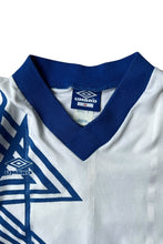 画像をギャラリービューアに読み込む, MADE IN USA 90'S V-NECK GAME SHIRT / WHITE [SIZE: S USED]
