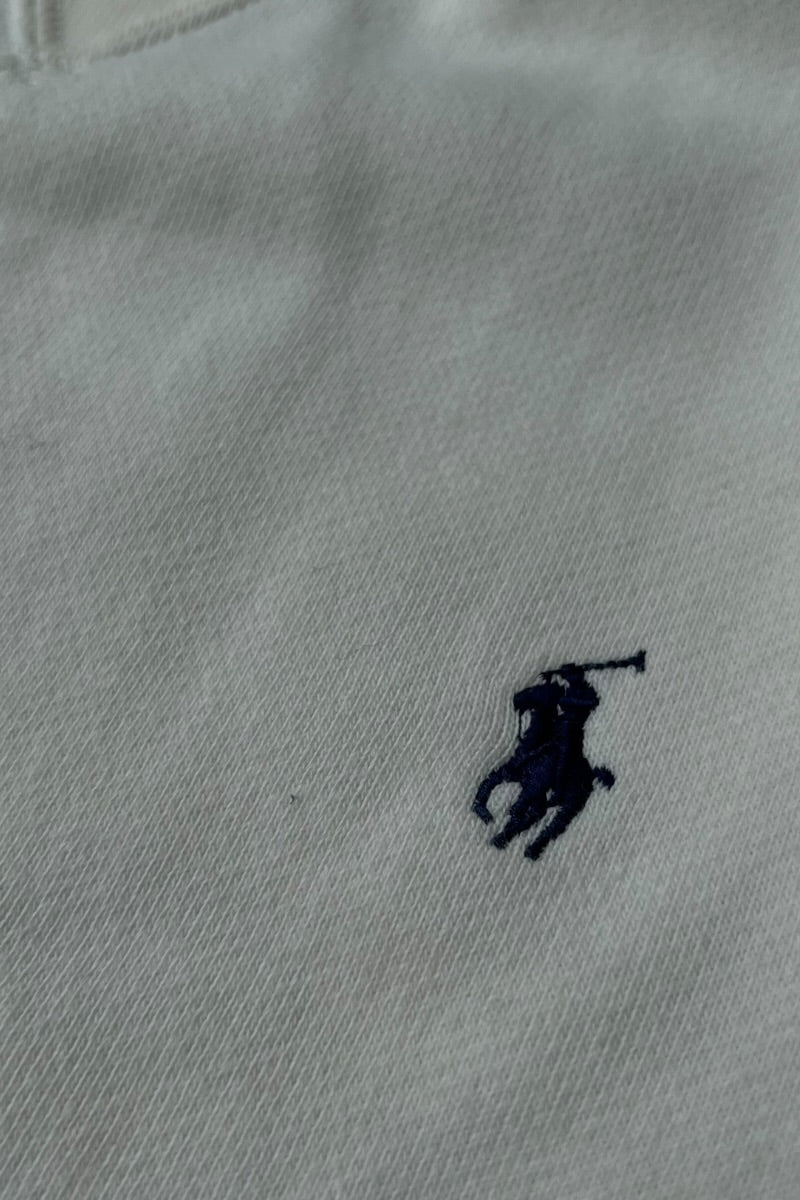 90'S ONE POINT SWEATSHIRT / WHITE [SIZE: M USED]