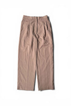 画像をギャラリービューアに読み込む, 2 TACK SLACKS / BEIGE [SIZE: M USED]
