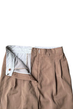 画像をギャラリービューアに読み込む, 2 TACK SLACKS / BEIGE [SIZE: M USED]

