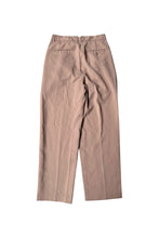 画像をギャラリービューアに読み込む, 2 TACK SLACKS / BEIGE [SIZE: M USED]
