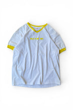 画像をギャラリービューアに読み込む, MADE IN USA 90'S V-NECK RINGER T-SHIRT / WHITE [SIZE: XL USED]
