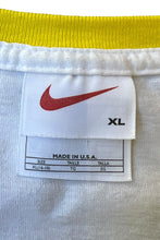 画像をギャラリービューアに読み込む, MADE IN USA 90'S V-NECK RINGER T-SHIRT / WHITE [SIZE: XL USED]
