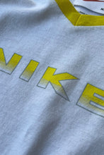 画像をギャラリービューアに読み込む, MADE IN USA 90'S V-NECK RINGER T-SHIRT / WHITE [SIZE: XL USED]
