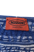 画像をギャラリービューアに読み込む, MADE IN ITALY 90'S S/S KNIT T-SHIRT / BLUE [SIZE: L USED]
