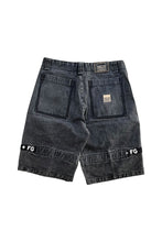 画像をギャラリービューアに読み込む, 90'S SHUTTLE SHORT PANTS / BLACK [SIZE: 34 USED]

