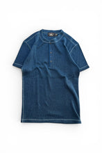 画像をギャラリービューアに読み込む, HENLY NECK T-SHIRT / INDIGO [SIZE: M DEADSTOCK/NOS]
