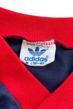 画像をギャラリービューアに読み込む, MADE IN USA 80'S V-NECK T-SHIRT / NAVY [SIZE: M USED]
