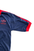 画像をギャラリービューアに読み込む, MADE IN USA 80'S V-NECK T-SHIRT / NAVY [SIZE: M USED]
