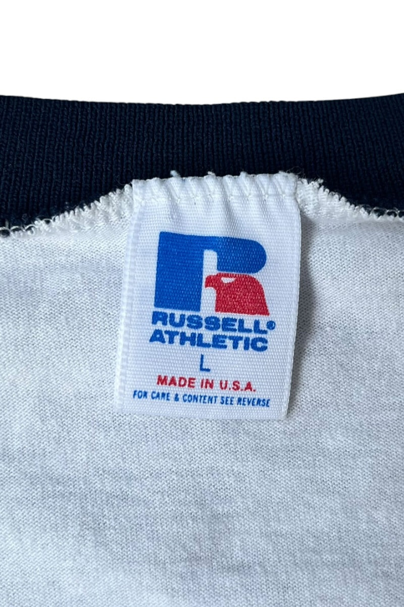 MADE IN USA 90년대 엔젤스 티셔츠 / 화이트 [사이즈: L USED]