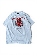 画像をギャラリービューアに読み込む, MADE IN USA 90'S HEART PRINT T-SHIRT / WHITE [SIZE: L USED]

