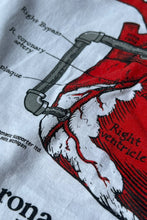 画像をギャラリービューアに読み込む, MADE IN USA 90'S HEART PRINT T-SHIRT / WHITE [SIZE: L USED]
