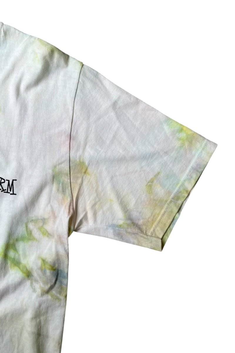 MADE IN MEXICO MESSAGE TIE-DYE T-SHIRT / GREEN [사이즈: M 중고]
