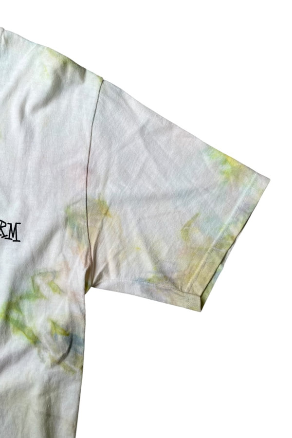 MADE IN MEXICO MESSAGE TIE-DYE T-SHIRT / GREEN [사이즈: M 중고]