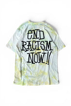 画像をギャラリービューアに読み込む, MADE IN MAXICO MESSAGE TIE-DYE T-SHIRT / GREEN [SIZE: M USED]
