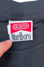 画像をギャラリービューアに読み込む, MADE IN USA 90'S MARLBORO ADVERTISING POCKET T-SHIRT / BLACK [SIZE: XL USED]
