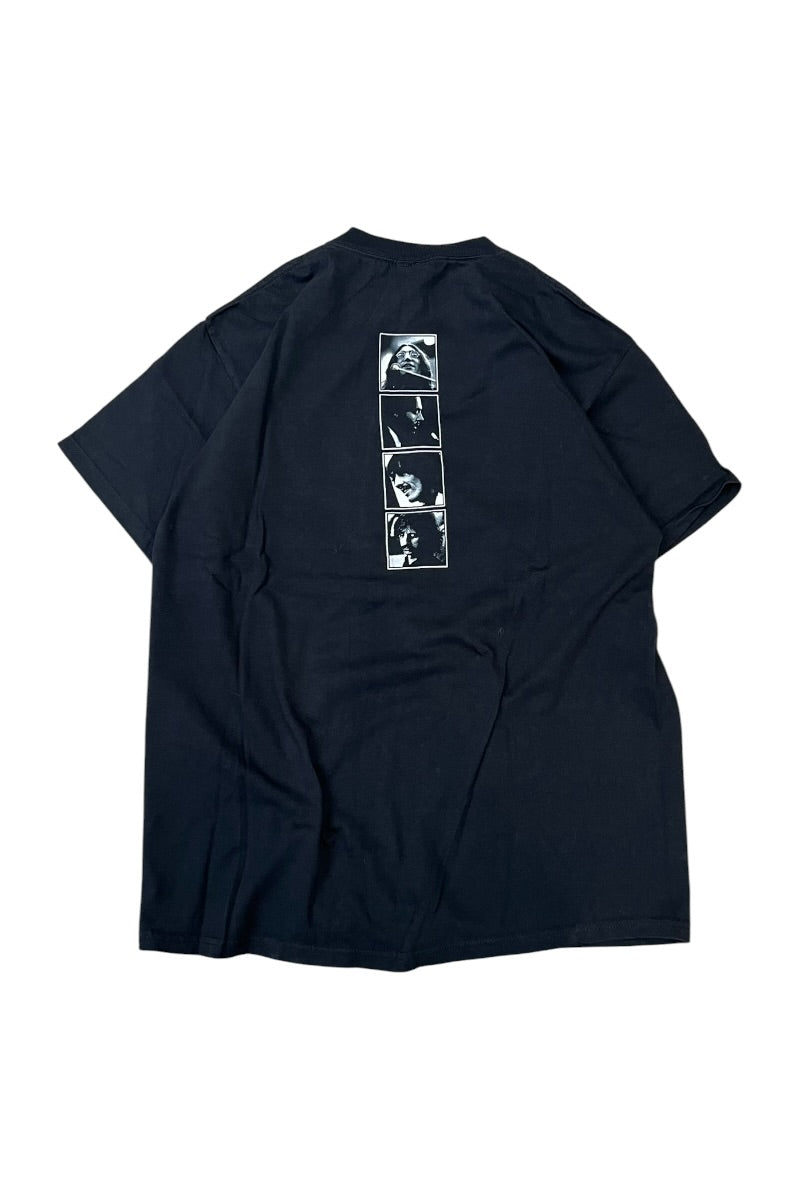 MADE IN USA 04'S THE BEATLES LET IT BE PRINT BAND T-SHIRT / BLACK [SIZE: L USED]