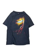 画像をギャラリービューアに読み込む, IRON MAN MOVIE PRINT T-SHIRT / BLACK [SIZE: L USED]
