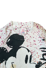 画像をギャラリービューアに読み込む, MADE IN USA 90'S MICKEY ALL OVER PAINTED T-SHIRT / WHITE [SIZE: M USED]
