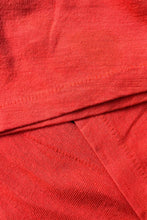 画像をギャラリービューアに読み込む, MADE IN USA 80'S V-NECK HOCKEY T-SHIRT / ORANGE [SIZE: 42 USED]
