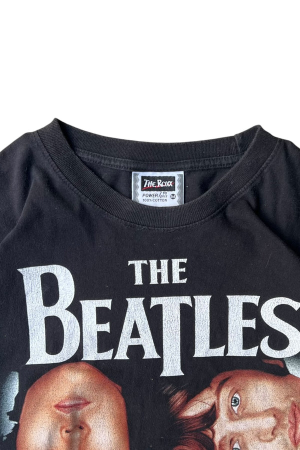 THE BEATLES 유럽 부틀렉 밴드 티셔츠 / BLACK [사이즈: M USED]
