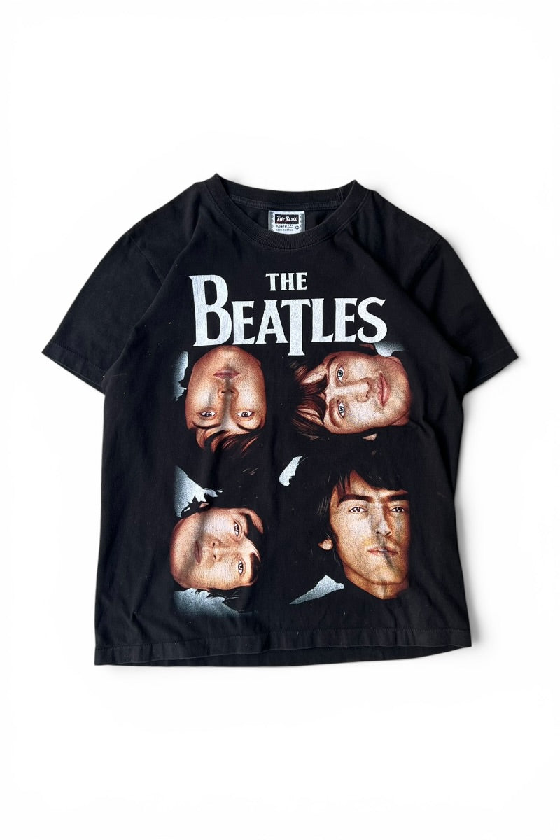 THE BEATLES 유럽 부틀렉 밴드 티셔츠 / BLACK [사이즈: M USED]