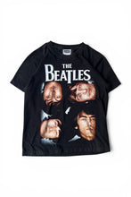 画像をギャラリービューアに読み込む, THE BEATLES EURO BOOTLEG BAND T-SHIRT / BLACK [SIZE: M USED]
