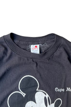 画像をギャラリービューアに読み込む, MADE IN USA 80'S CAPE MAY MICKEY T-SHIRT / BLACK [SIZE: L USED]
