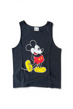 画像をギャラリービューアに読み込む, 90'S MICKEY TANK TOP / BLACK [SIZE: M USED]
