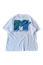 画像をギャラリービューアに読み込む, MADE IN USA 91'S MTV T-SHIRT / WHITE [SIZE: XL USED]
