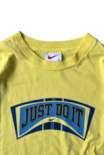 画像をギャラリービューアに読み込む, 90'S JUST DO IT LOGO T-SHIRT / YELLOW [SIZE: M USED]
