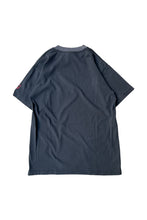 画像をギャラリービューアに読み込む, MADE IN USA 90'S LOGO RINGER T-SHIRT / BLACK [SIZE: M USED]
