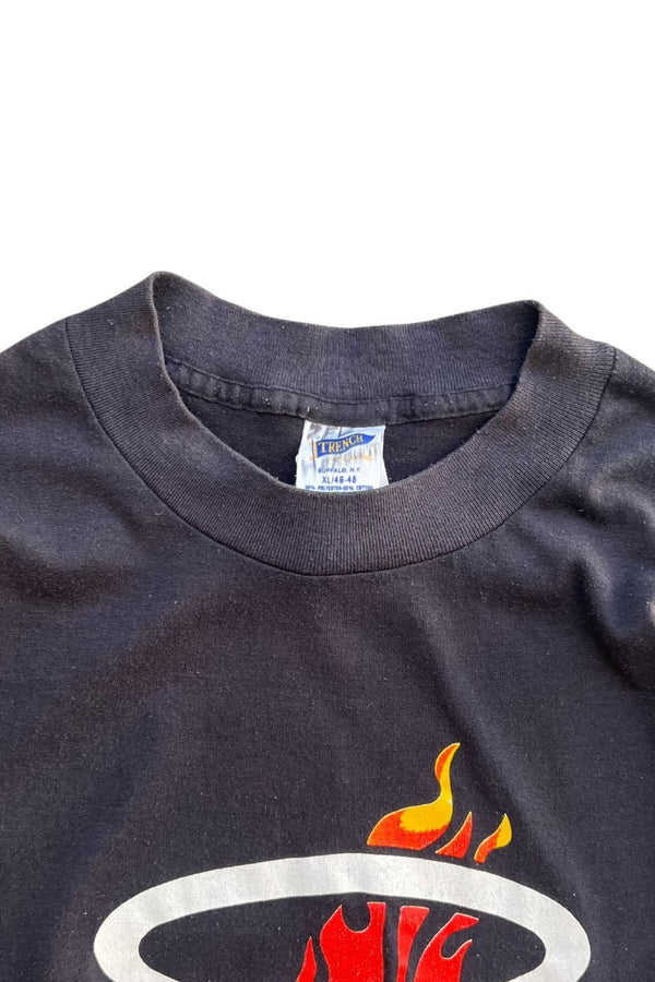 MADE IN USA 90년대 NBA 마이애미 히트 티셔츠 / 블랙 [사이즈: XL USED]