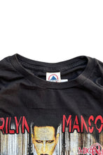 画像をギャラリービューアに読み込む, 16'S MARILYN MANSON SLIPKNOT BAND T-SHIRT / BLACK [SIZE: XL USED]
