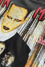 画像をギャラリービューアに読み込む, 16'S MARILYN MANSON SLIPKNOT BAND T-SHIRT / BLACK [SIZE: XL USED]
