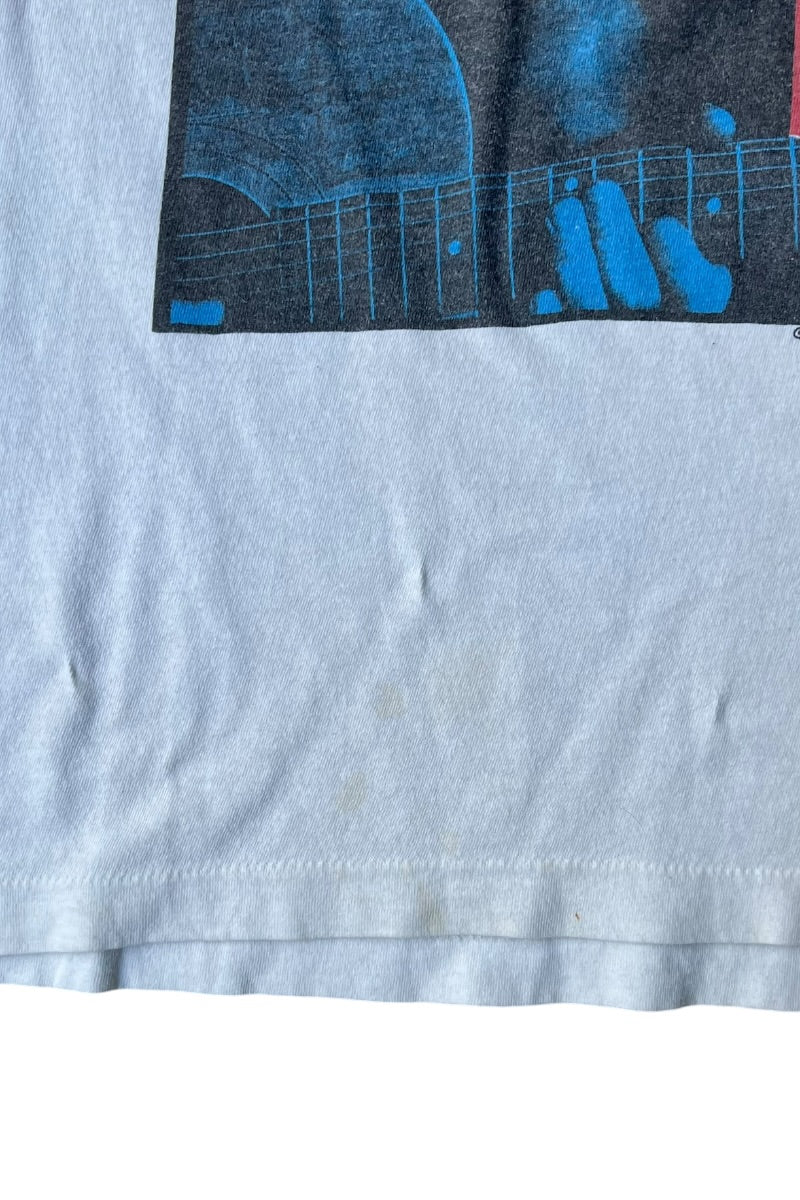MADE IN USA 91'S GEORGE THOROGOOD MUSIC T-SHIRT / WHITE [사이즈: XL USED]