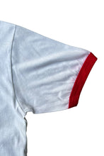 画像をギャラリービューアに読み込む, MADE IN USA 87'S BUDWISER ADVERTISING RINGER T-SHIRT / WHITE [SIZE: XL USED]

