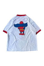 画像をギャラリービューアに読み込む, MADE IN USA 87'S BUDWISER ADVERTISING RINGER T-SHIRT / WHITE [SIZE: XL USED]
