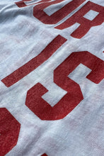 画像をギャラリービューアに読み込む, MADE IN USA 80'S RINGER MESSAGE T-SHIRT / WHITE [SIZE: XL USED]
