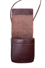 画像をギャラリービューアに読み込む, SMALL LEATHER SHOULDER BAG / BROWN [SIZE: ONE SIZE USED]
