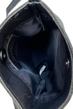 画像をギャラリービューアに読み込む, SMALL LEATHER SHOULDER BAG / BLACK [SIZE: ONE SIZE USED]
