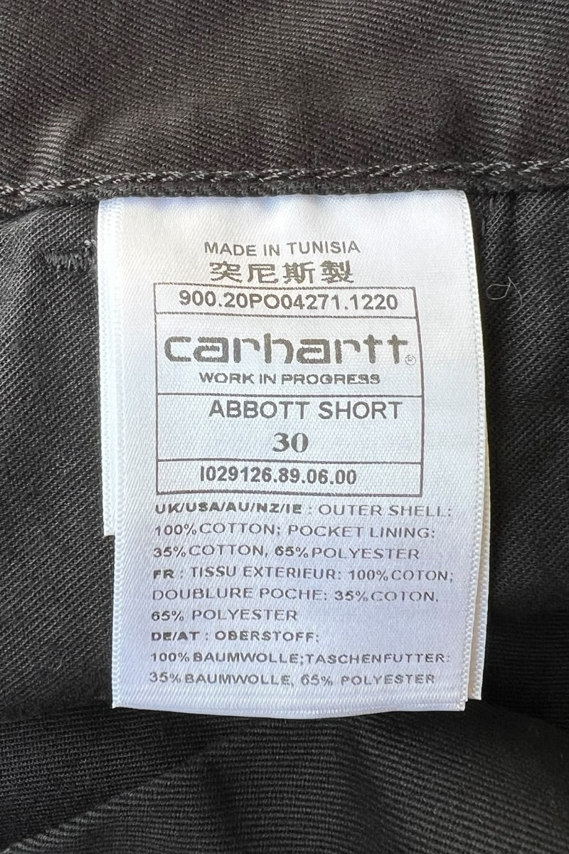 ABBOTT SHORT 미국 기획 상품 / BLACK [SIZE: 30 NEW]