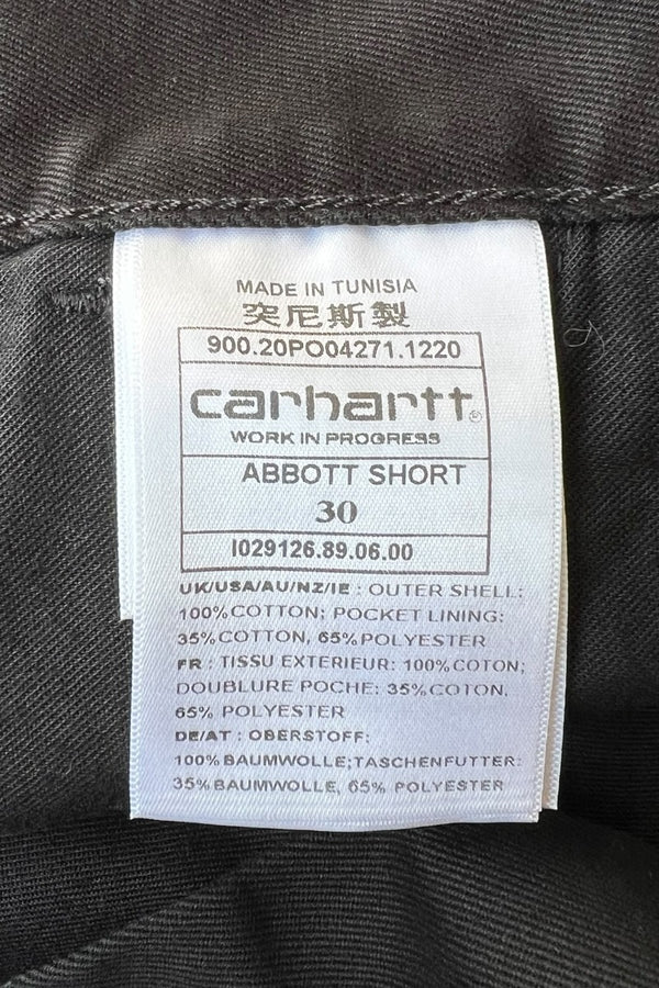 ABBOTT SHORT 미국 기획 상품 / BLACK [SIZE: 30 NEW]