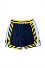 画像をギャラリービューアに読み込む, Y2K EARLY 00'S MICHIGAN SHORT PANTS / NAVY [SIZE: M USED]
