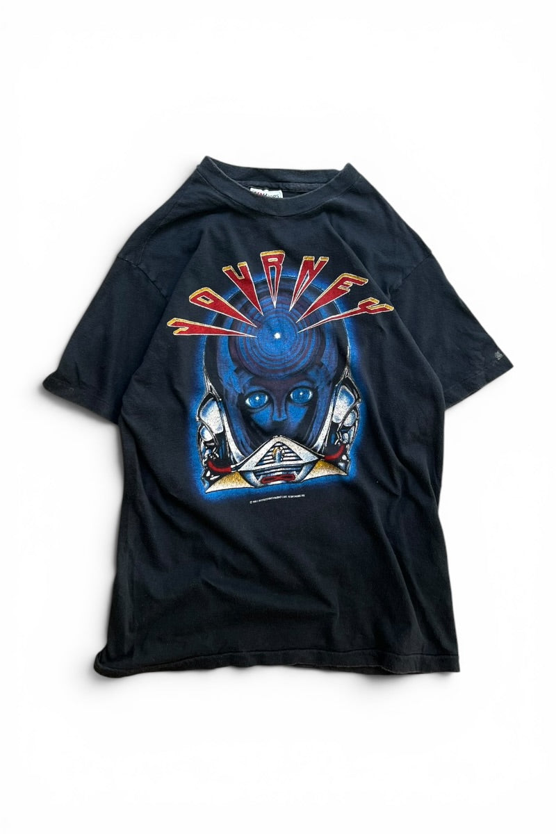 MADE IN USA 83'S JOURNEY BAND T-SHIRT / BLACK [SIZE: M USED]