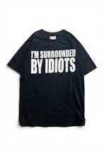 画像をギャラリービューアに読み込む, Y2K EARLY 00'S LION KING IDIOTS MESSAGE T-SHIRT / BLACK [SIZE: L USED]
